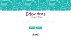 Desktop Screenshot of debbiekoenig.com