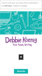 Mobile Screenshot of debbiekoenig.com